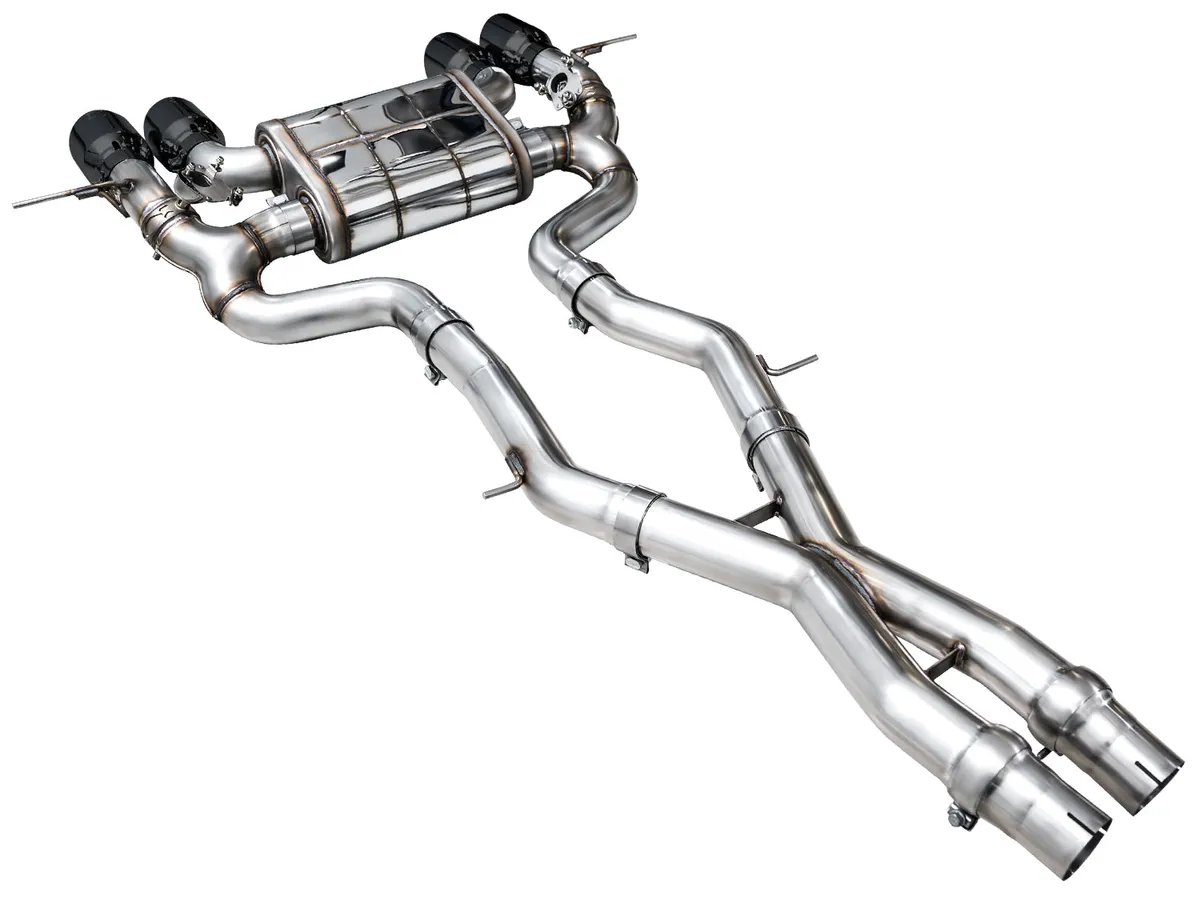 AWE SwitchPath™ Exhaust for BMW G87 M2 - Chrome Silver Tips product image