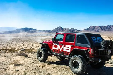 DV8 Offroad FENDB-02 Fender Flares; Wide; Front & Rear product image