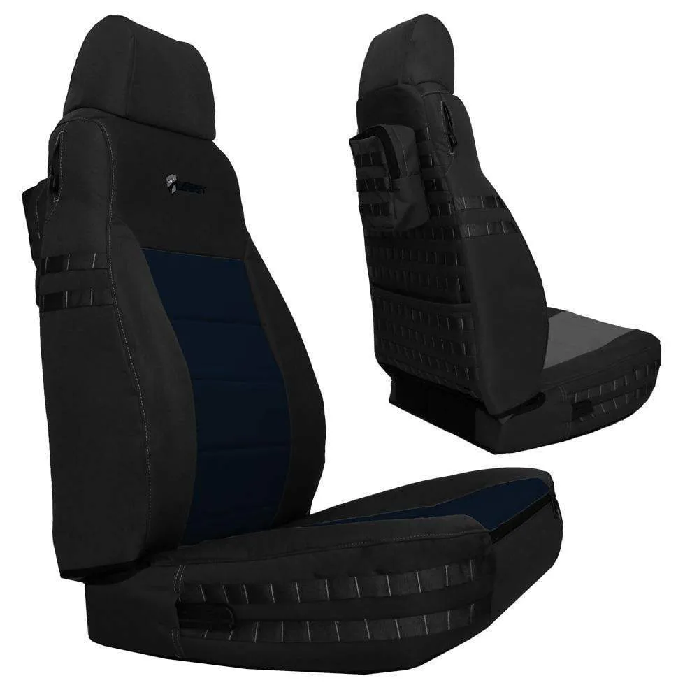 Front Tactical Seat Covers For Jeep® Wrangler TJ / lj 2003-06 Bartact (Pair) w/ Molle | Bartact product image