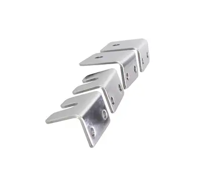 Kentrol Jeep CJ Strut Rod Mounting Brackets 4 Pieces Fiberglass 72-86 CJ Polished Silver Kentrol