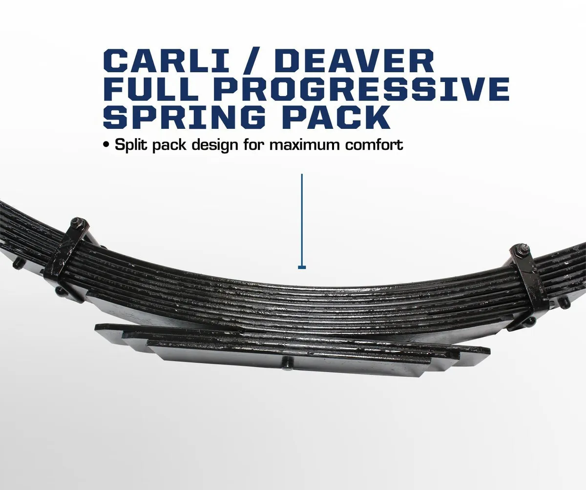 Carli Rear Progressive Leaf Spring Kit, 2013-23 Ram 3500, Diesel, 2” Lift product image