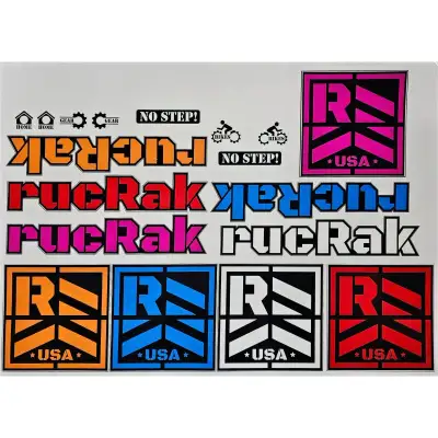 rucRak rucRak Decal Set (18-Pack)