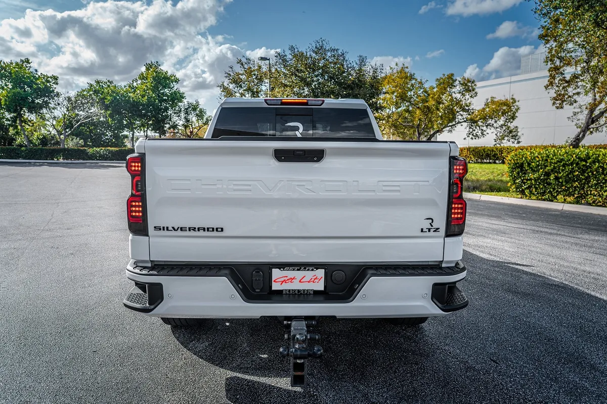 Chevy Silverado 2500/3500 20-23 Ultra Bright OLED Tail Lights (Replaces Factory/OEM Halogen Tail Lights Only) - Multiple Lens product image