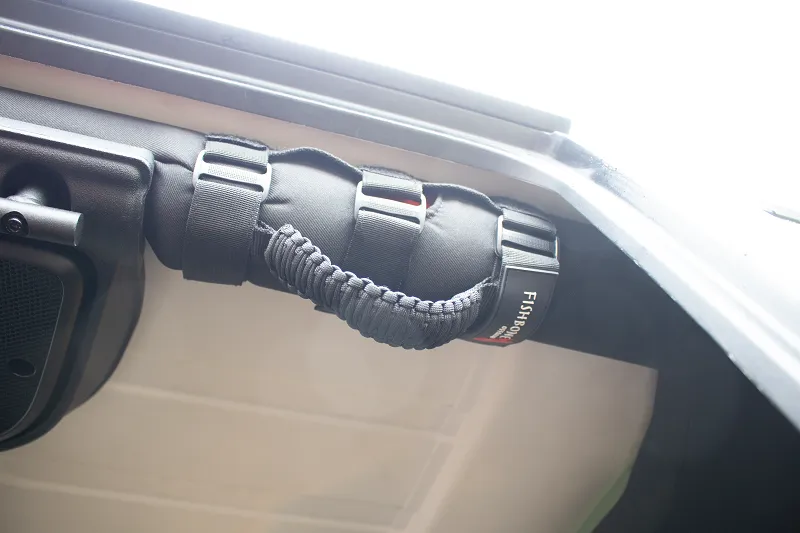 Fishbone Offroad Black Paracord Grab Handles w/ Three Straps FB55279 product image