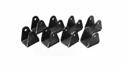Steinjager Steinjäger Tabs and Clevises, Weld On 4 Link Tab and Clevis Kits 0.750 Bore Straight Mount 3.00 Inch Clevis Jaw 8 Clevises