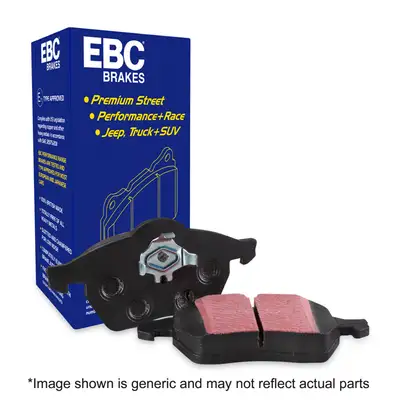 EBC Brakes Ultimax OEM Replacement Brake Pads; FMSI Pad No. D2169; Vented; 6 Bolt Holes; 375mm Dia.; 53.4mm Height; 22mm Thick; 78.4mm Center Hole Dia.;