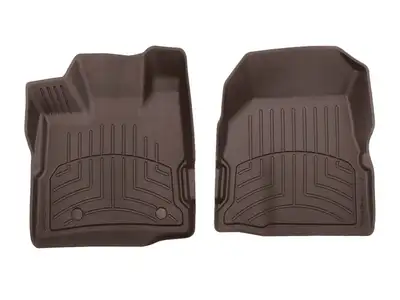 Weathertech Chevrolet Equinox 2011 Cocoa Front FloorLiner HP Dual Driver s Side retention posts
