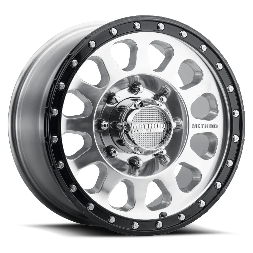 Method Race Wheels MR315 17x8.5 0mm Offset 6x135 87mm Centerbore Polished - Gloss Black Lip MR315785161700 product image