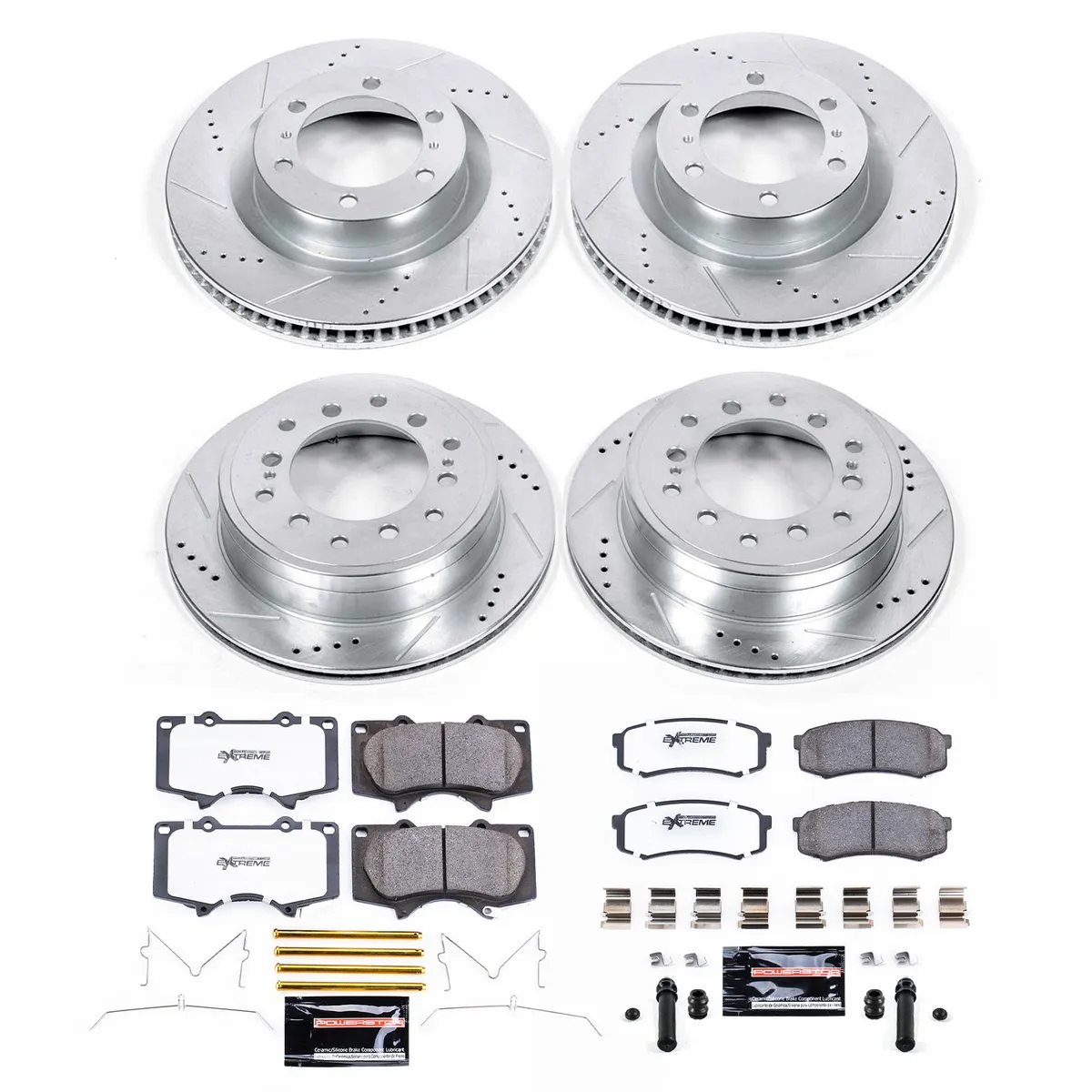 Z36 Truck/Tow Upgrade Kit: Drilled/Slotted Rotors; Carbon-Fiber Ceramic Pads W/Hardware product image
