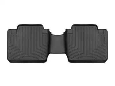 Weathertech 2012 + Toyota Tacoma Rear FloorLiner Fits access cab fits vehicles with rear tool box Black