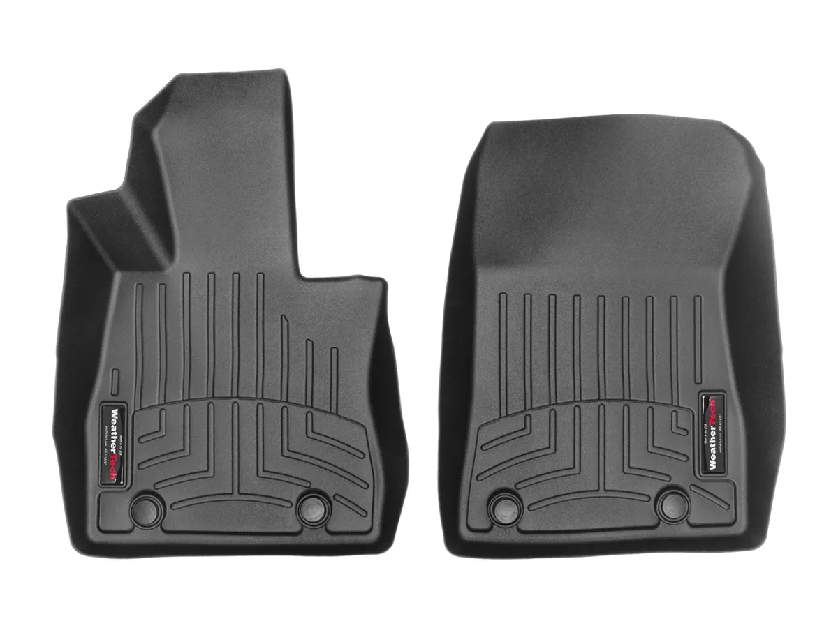 Weathertech Front Floor Liners for 2016 Scion iA - Black