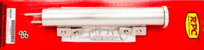 Racing Power Company 13in Polished Stainless Overflow Tank
