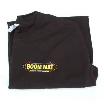 Design Engineering DEI 70136 Boom Mat T-Shirt 4X-Large Black Cotton 070136
