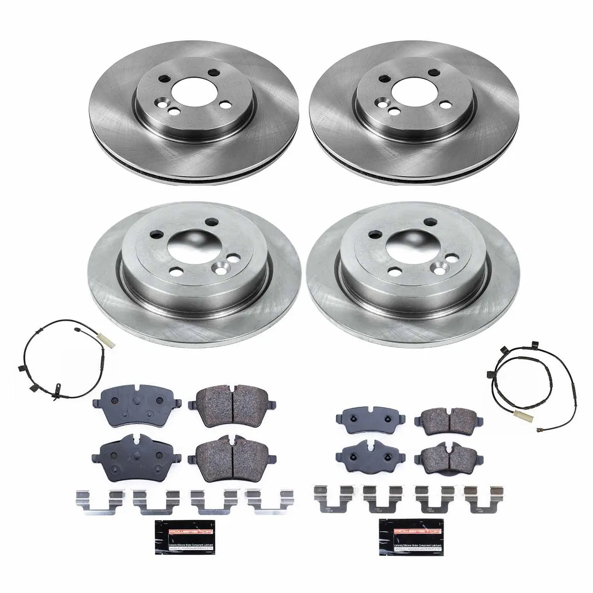 Track Day Kit-Stage 1 Kit For Track Day Enthusiasts: Rotors And Pads-For Use W/Street Tires product image