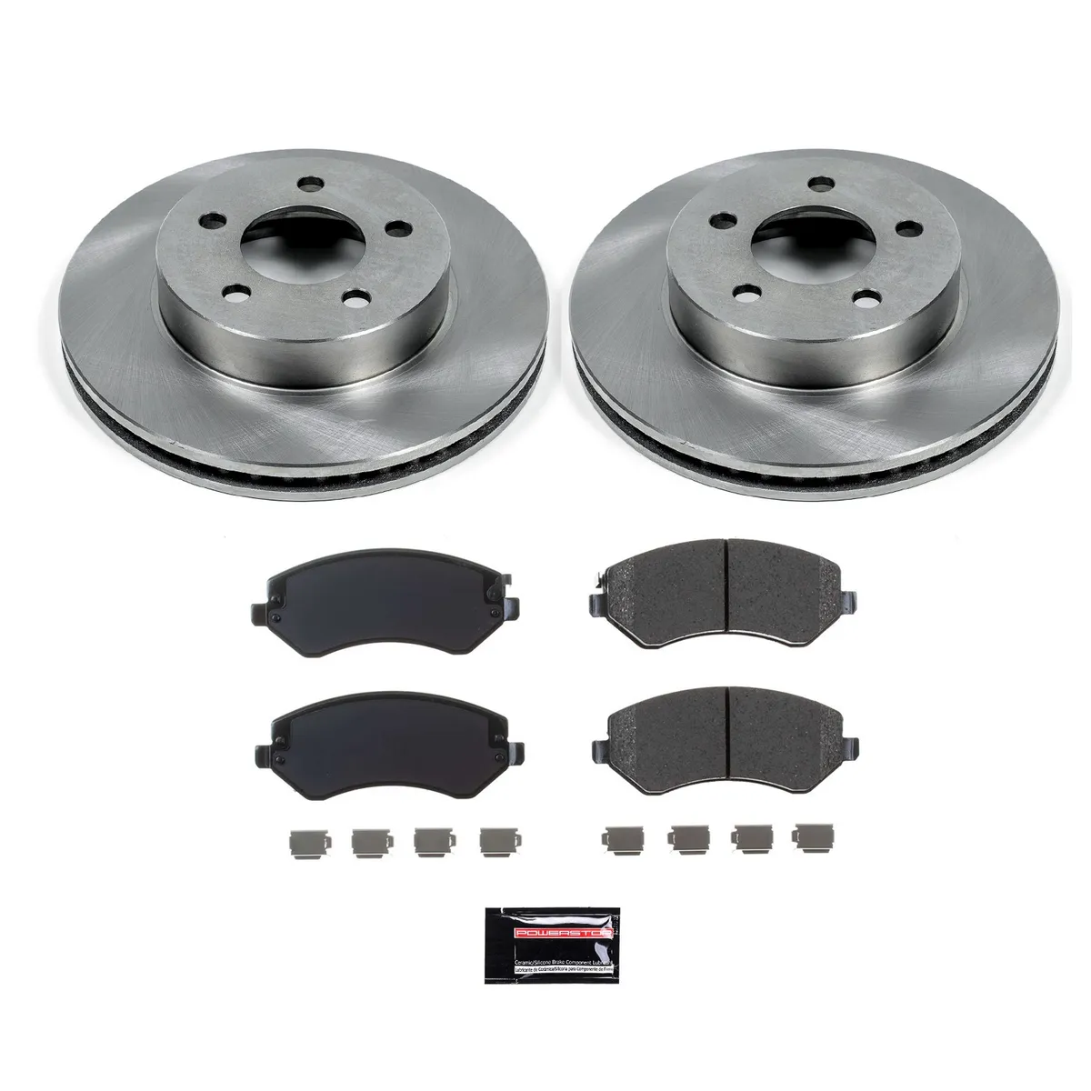 Z17 Direct Replacement Kit: Rotors; Ceramic Pads W/Hardware product image