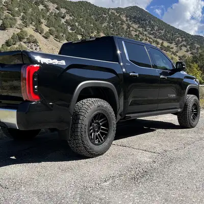 Rock-Slide Engineering Tundra Rock Sliders Passenger Side Sub Part For 22-24 Toyota Tundra Black Powdercoat Steel Rock Slide Engineering