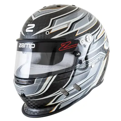 zamp Helmet RZ-67D Large Carbon Flo Gray SA2025