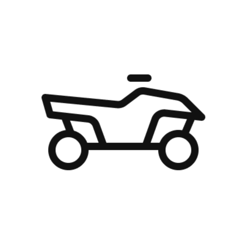 MBRP Exhaust 18-Present Polaris Ranger 1000/ XP 1000 and 2023-Present Polaris Ranger EV Black-Coated 2 Inch Front Hitch Receiver MBRP