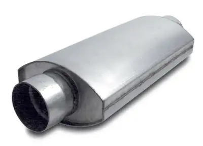 Dynatech Headers Split-Flow 3.5in Race Muffler