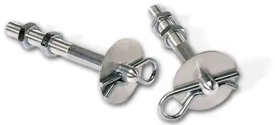 Moroso Hood Pins Alum 3/8 in