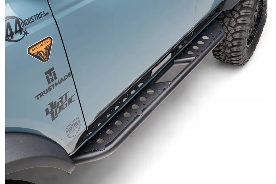 ZROADZ Off Road Products ZROADZ 2021-2023 Ford Bronco 4 Door TRAILX.R2 Series Rock Slider Side Step