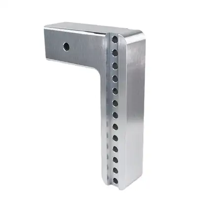Weigh Safe Aluminum Drawbar Only 10in Drop 3in Shank (21k Gross Tongue Weight Rating)