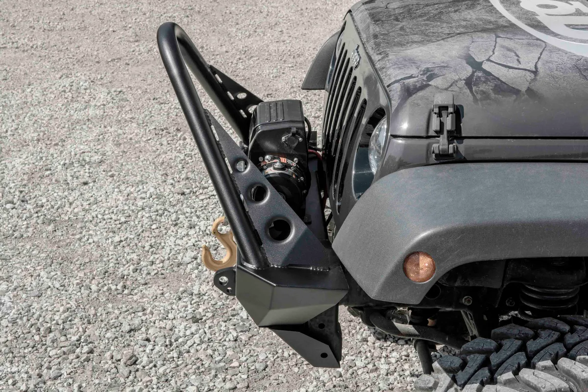 LoD Offroad Signature Series Shorty Front Bumper w/ Bull Bar for Jeep JK product image