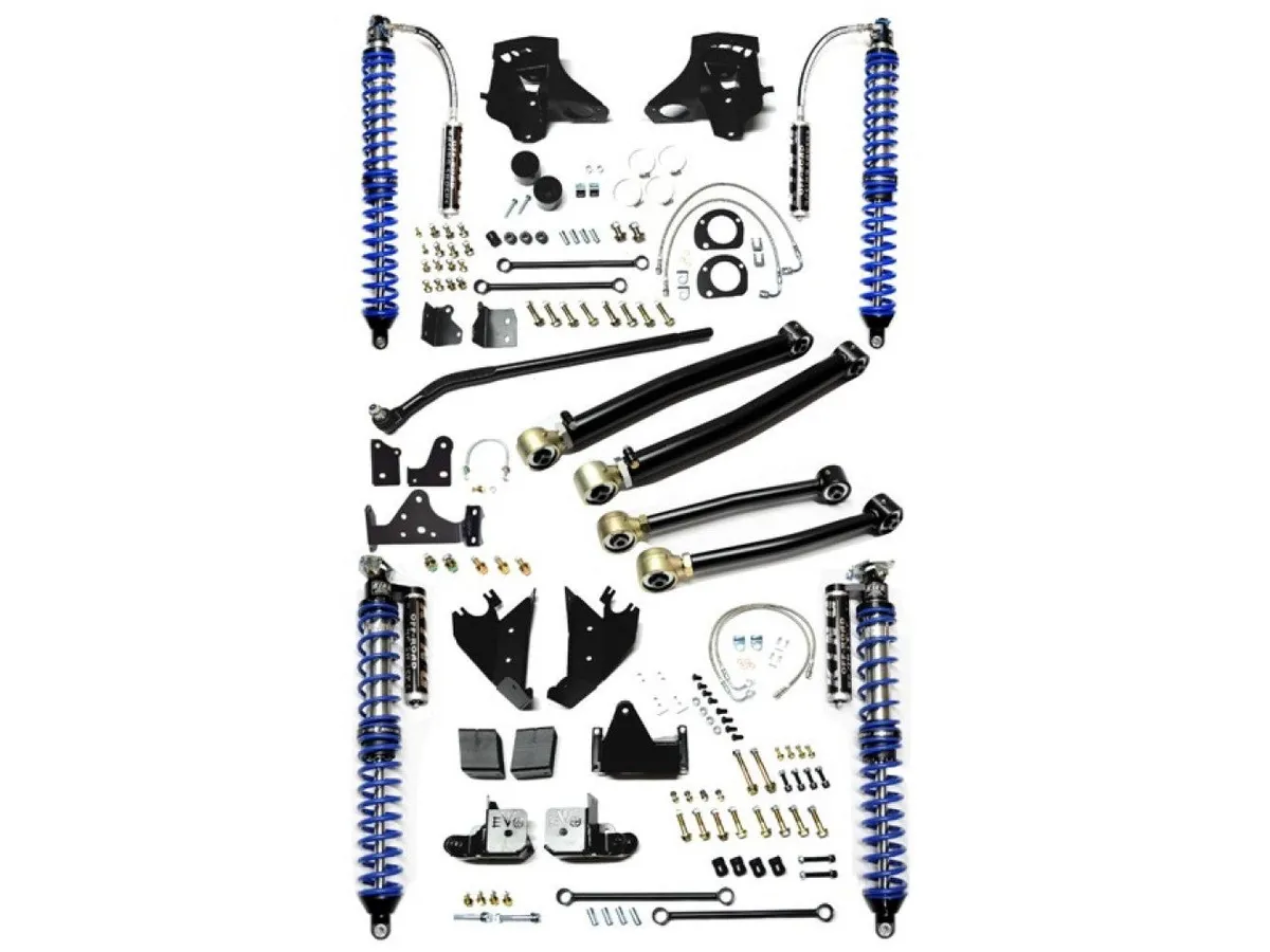 JK Jku EVO 3-5 Inch Lift King Coilover Conversion Enforcer Pro ( Black ) Jeep Wrangler 2 Door & 4 Door 2007-2018 product image