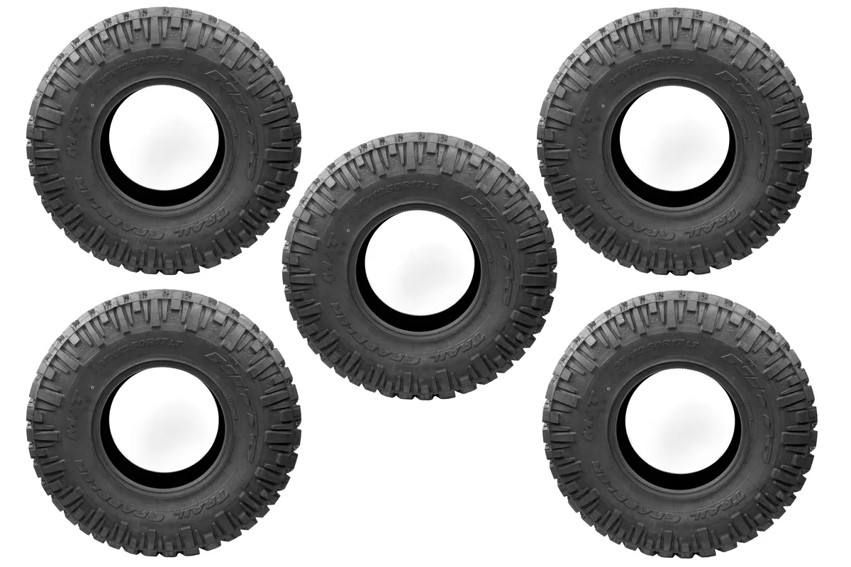 Nitto Nitto Trail Grappler M/T 37x12.50R17LT Full Tire Package