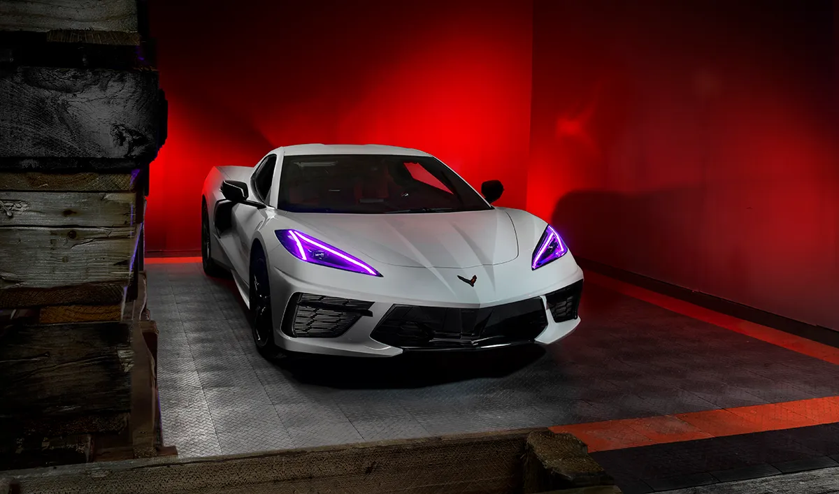1442-335 - 2020-2021 Chevrolet c8 Corvette Oracle Colorshift Rgb+a LED Headlight DRL Upgrade product image