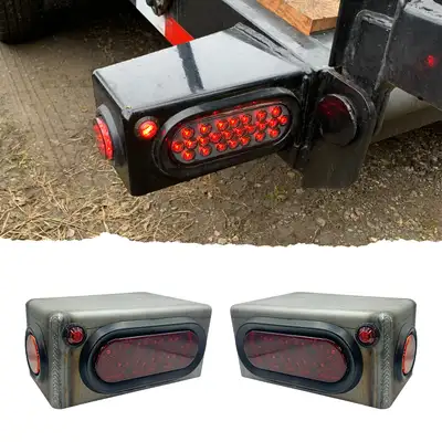 GateKeeper Off-Road Heavy Duty LED Trailer Tail Light Kit 3/16 Steel