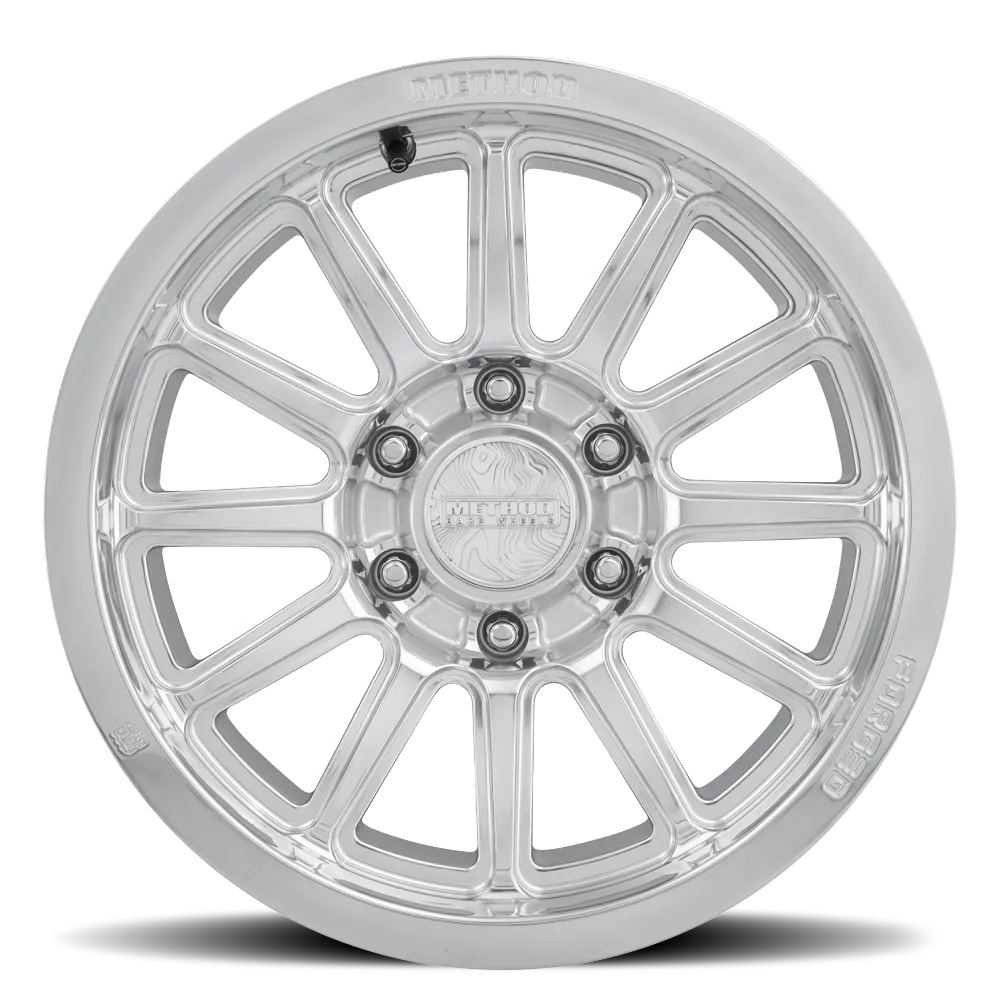 Method Race Wheels MR204 Forged 18x9 12mm Offset 8x170 130.8mm Centerbore Polished - Clear Coat MR204890871112 product image