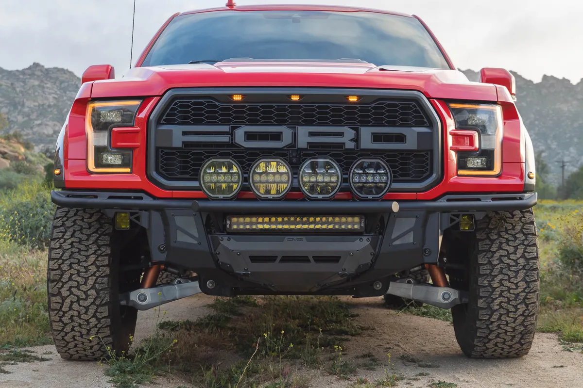 DV8 2017-2020 Ford F-150 Raptor Tube Front Bumper FBFR1-01 product image