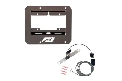 Motobilt Motobilt Spare Tire Delete Kit w/ Tag Light - Black - LJ/TJ/YJ
