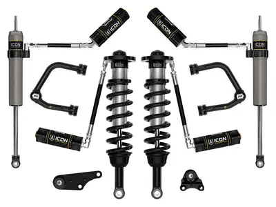 ICON Vehicle Dynamics ICON 2024-2025 Toyota Tacoma 1.25-3" Lift, Stage 4 Suspension System, Tubular