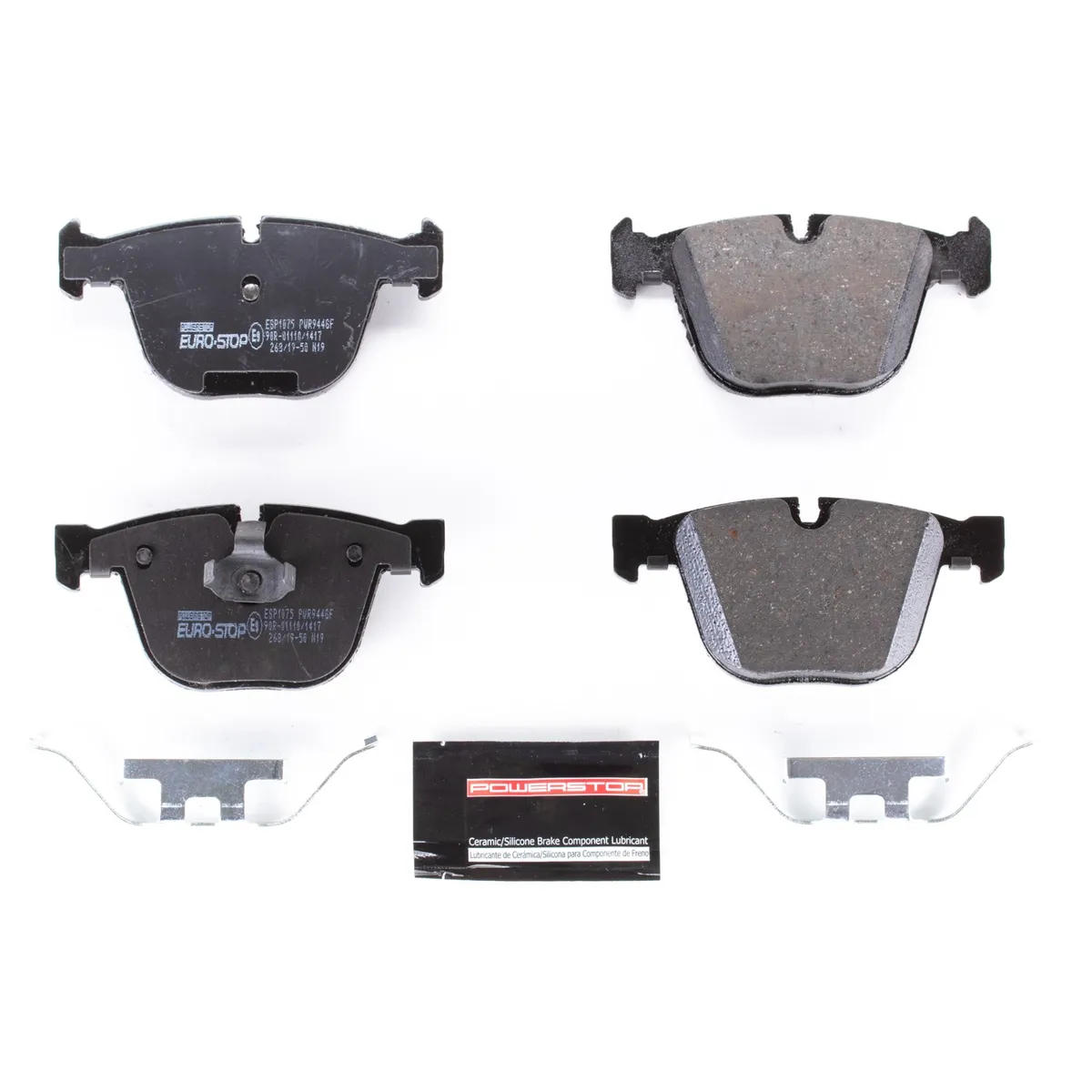EuroStop ECE-R90 Certified Brake Pad Set product image