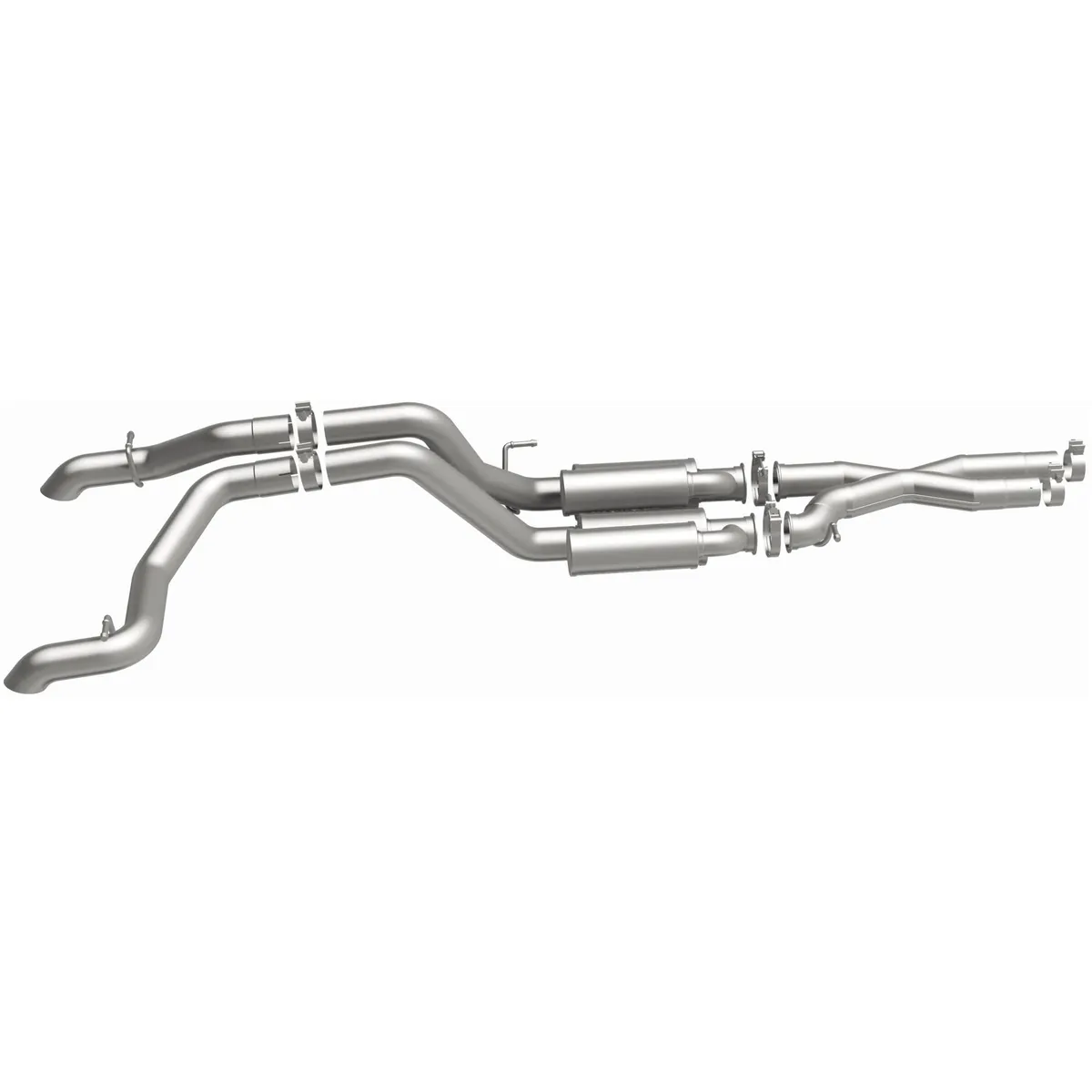 MagnaFlow 2021-2025 Jeep Wrangler Rock Crawler Series Cat-Back Performance Exhaust System product image