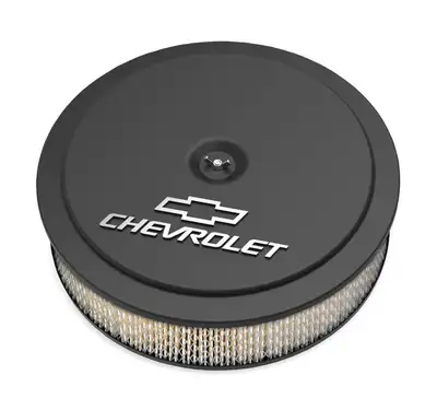 Holley 14 x 3 Air Cleaner GM Muscle Series Black