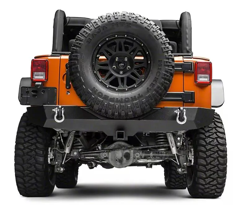 Cat Back Exhaust System 07-18 Jeep Wrangler JK 4 Door High Ground Clearance Single Rear Exit 2.5 in Intmd/Tail Pipe Street Pro Muffler/Hardware Incl Tip Not Incl Natural Finish 304 Stainless Steel Pypes Exhaust product image