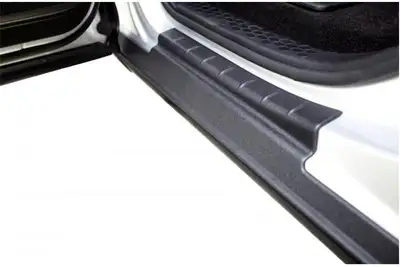Bushwacker 18c Wrangler JL Unlimited Rocker Panel & Sill Plate Cover 4 Dr Black