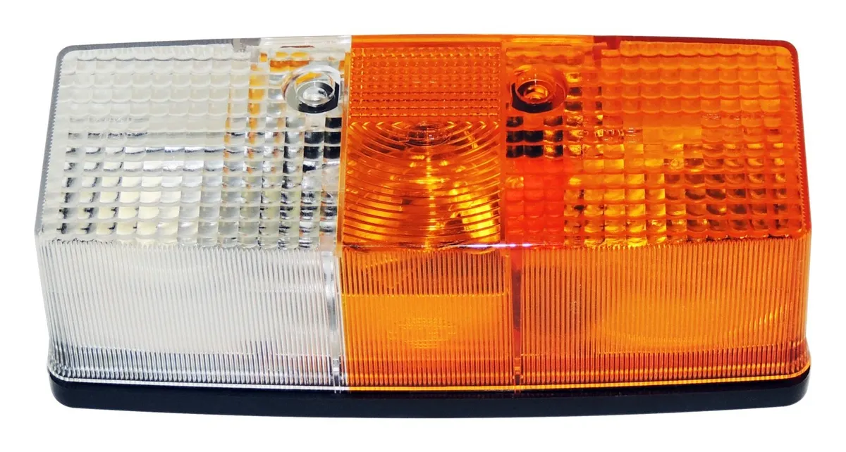 Crown Automotive Jeep Replacement 56003010 Front Right Parking Lamp for 1987-1995 Jeep YJ Wrangler, Export Only product image