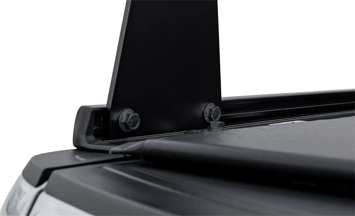 ADARAC™ Aluminum M-Series Truck Bed Rack System; Silver Finish; Bolt On; Single Rail; product image