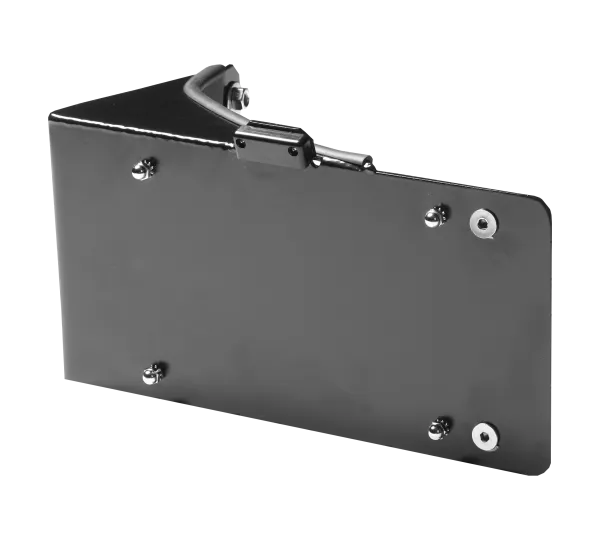 Warrior Products Jeep JK / JKU Side Mount Replacement License Plate Mount w/ LED Light