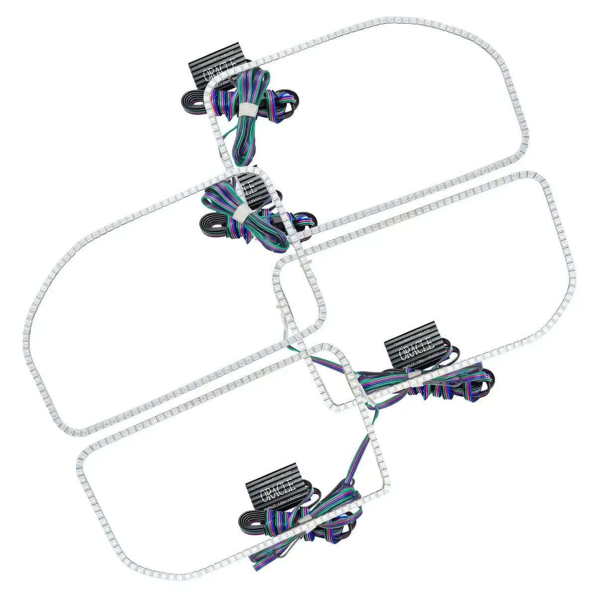 ORACLE Lighting 2011-2016 Ford F-250/F-350 LED Headlight Halo Kit (Square Ring Design) product image