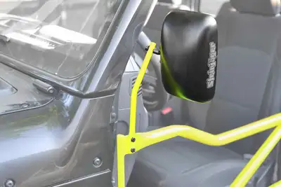 Steinjager Steinjäger Doors Wrangler JL 2018 to Present Mirror Legs to Fit Tube Doors Neon Yellow