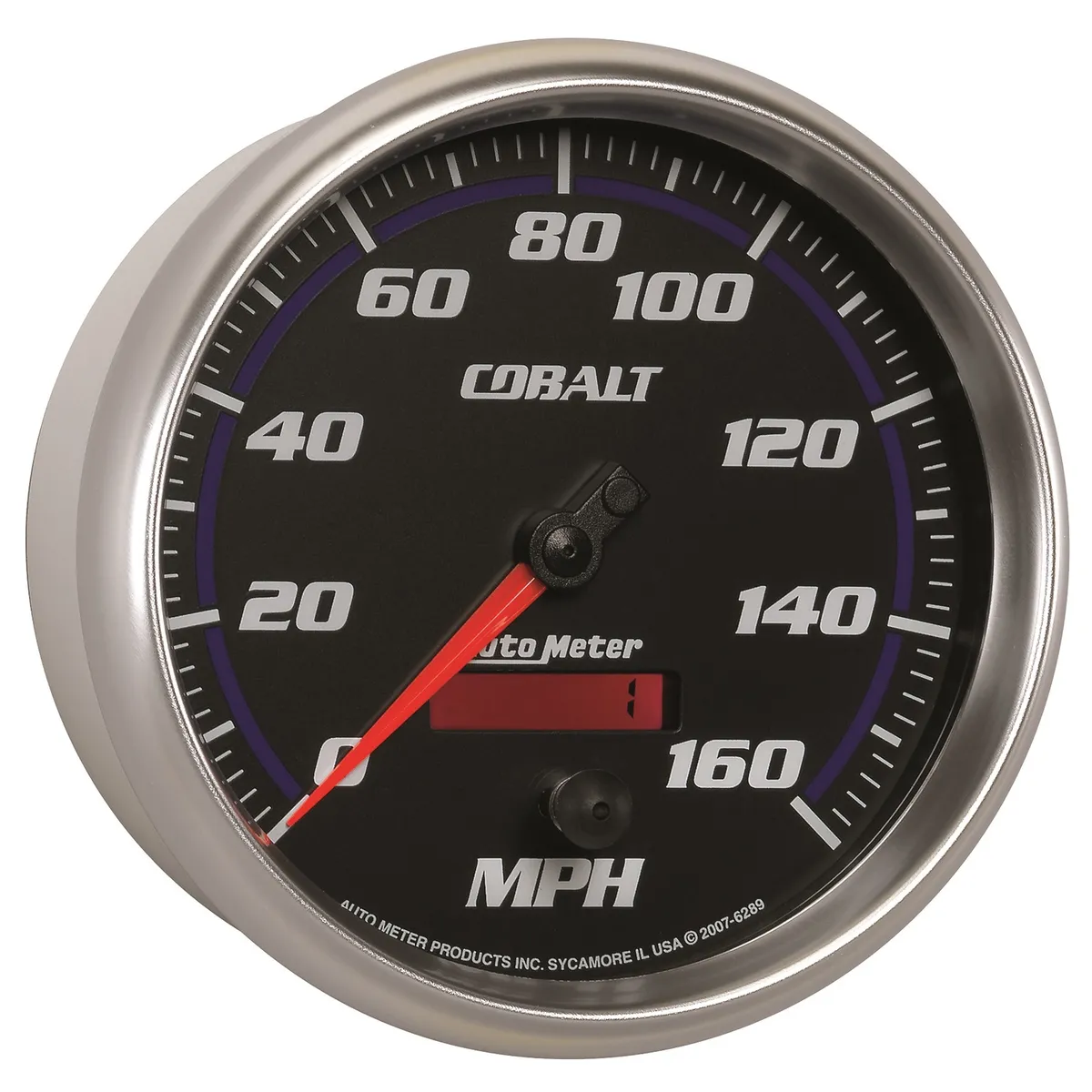 Gauge, Speedometer, 5", 160mph, Elec. Programmable, Cobalt product image