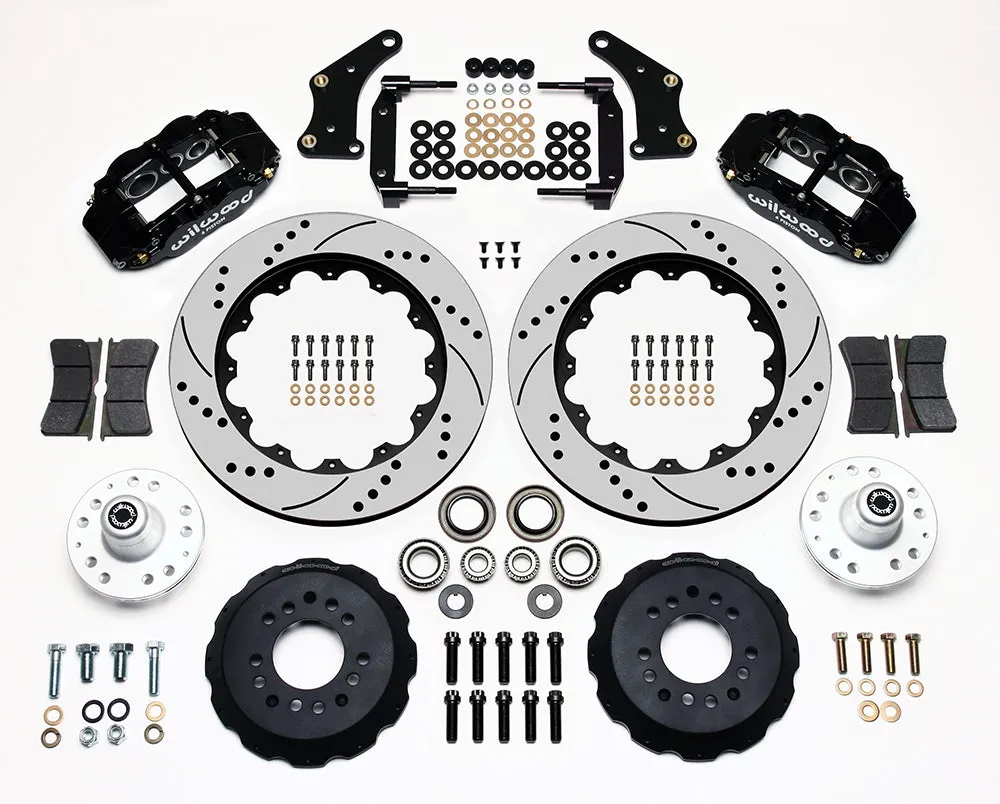 1958 - 1970 Chevrolet Forged Narrow Superlite 6R Big Brake Front Brake Kit (Hub) - 140-10284 product image