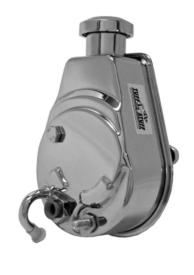 Tuff Stuff Performance Accessories Saginaw Power Steering Pump Chrome 1200 PSI