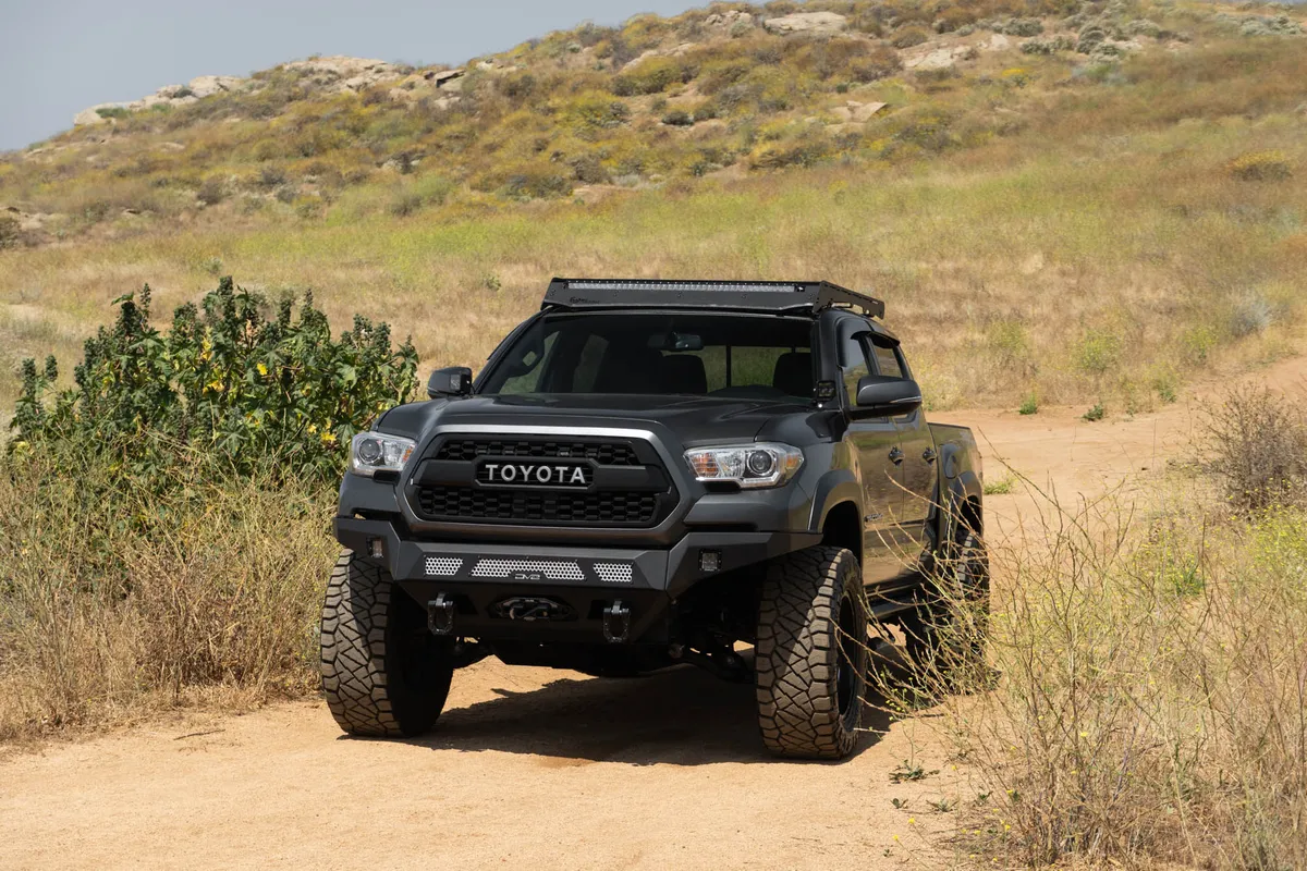 DV8 Offroad 2016-2023 Toyota Tacoma DV8 Offroad Mto Series Winch Front Bumper