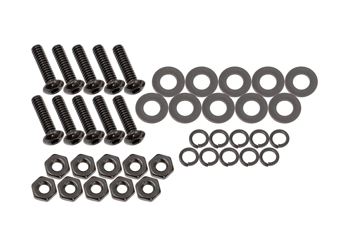 Jeep CJ5 Rocker Guards for 55-83 CJ5 Black Powdercoat Stainless Kentrol product image